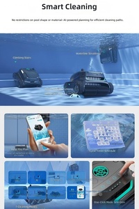 <span class=keywords><strong>Robot</strong></span> nettoyeur de <span class=keywords><strong>piscine</strong></span> automatique sans fil, aspirateur intelligent sous-marin pour la nettoyage des murs et des fonds de <span class=keywords><strong>piscine</strong></span> - Product Image 6