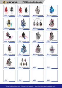 Carburador PWK 36/38S de Cuerpo Corto con Cuatro Ventilaciones para Motocicleta Todoterreno - Product Image 4