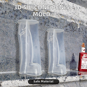 3D Dành Cho Người Lớn Nam Organ Silicone Khuôn Sexy Dương Vật Hình Dạng Bánh Công Cụ Cho Xà Phòng Sô Cô La Nến Polymer Đất Sét Hàng Thủ Công Khác - Product Image 2