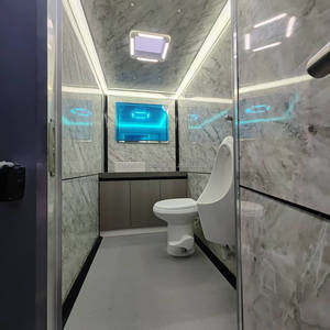 Toilettes de luxe, remorque de toilettes et douche, salle de bain extérieure, toilettes mobiles portables - Product Image 6