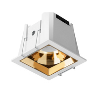 Nouveau style d'éclairage intérieur anti-éblouissement carré 8W 12W 20W Downlight à angle réglable