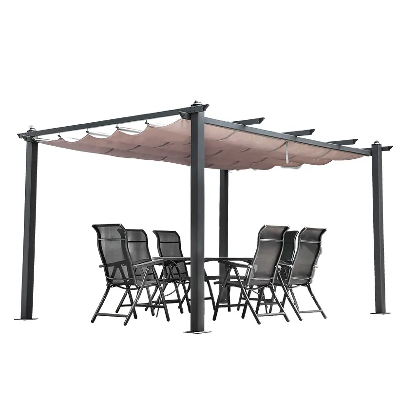 새로운 가정용 비 쉼터 천장 정원 포도 격자 캐노피 파빌리온 pergola carport 텐트 아치 arbours pergolas