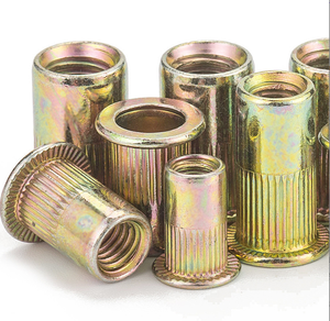 Kẽm mạ carbon thép phẳng chủ đề đinh tán Nut sắt mặt bích rivnut nutsert - Product Image 1