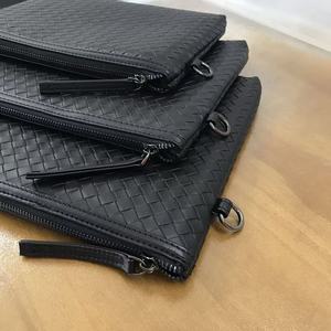 Borse Intrecciate da Uomo per il Lavoro e l'Uso Quotidiano, Borsa a Tracolla alla Moda, Borse Casual per Cellulare dai Mercati Online Cinesi - Product Image 3