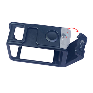 Jaula de cámara de aleación de aluminio para DJI <span class=keywords><strong>OSMO</strong></span> <span class=keywords><strong>Action</strong></span> 5 Pro <span class=keywords><strong>1</strong></span>/4 \ "Tread Hole Cold Shoe Light/Mic funda protectora Vlogging para acción - Product Image 1