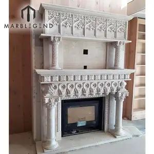 Carved Marble Fireplace Impressive Hand Carved Antique Fireplace Doors Natural Marble Fireplace Mantels Freestanding Marble Fireplace For Home