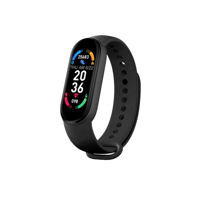 M6 Smart Band Watch Bracelet Wristband Fitness Tracker Heart Rate BP Monitor Waterproof M4 M5 Sport Rejoj Intelligent Smartband