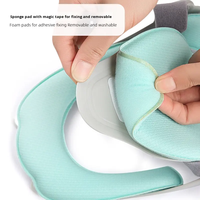 Attelle de cou de protection anti-tête réglable avec dispositif de traction cervicale