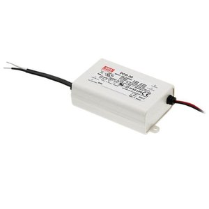 Fuente de Alimentación LED Mean Well PCD-25 de 25W, Corriente Constante de 700mA, Convertidor de CA a CC de un Solo Canal - Product Image 1