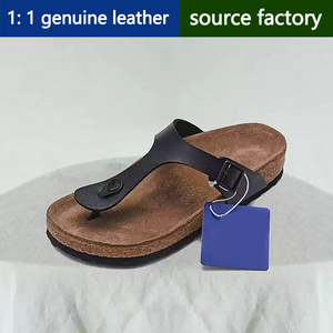 Birkenstocks 2026 Nouveauté Été Sandales en liège à double bride pour Hommes et Femmes, Sandales d'extérieur en cuir confortables - Product Image 2
