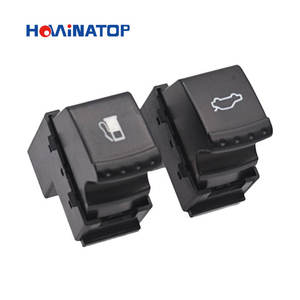 HOWINATOP 1J0959833A 1J0959831A Interrupteur de déverrouillage de porte à gaz et bouton de déverrouillage de coffre arrière pour Passat B5 MK4 <span class=keywords><strong>Golf</strong></span> <span class=keywords><strong>4</strong></span> - Product Image 4