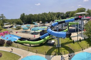 Outdoor Playground Kids Sports and Entertainment slip Slide Fiberglass <strong>Tube</strong> Water Park Equipment Swimming Pool Slide - Product Image 4