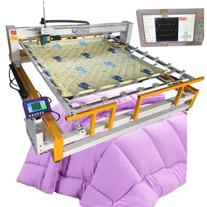 cnc quilting quilt sewing machine to make quilt for mattress single head
