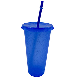 PP <span class=keywords><strong>dieci</strong></span> colori cambiare colore tazza <span class=keywords><strong>di</strong></span> grande capacità 710ml singolo strato freddo paglia tazza <span class=keywords><strong>di</strong></span> colore 24OZ tazza <span class=keywords><strong>di</strong></span> plastica - Product Image 5