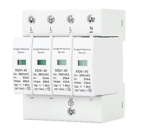 Dc 40kA 1000V T2 SPD Surge Protector Din Rail núi cho năng lượng mặt trời PV hệ thống và chống sét - Product Image 4