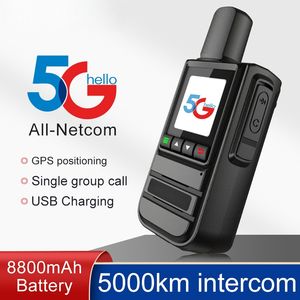 Walkie-Talkie Global de 5000 km, <span class=keywords><strong>Intercomunicador</strong></span> Bidireccional Portátil Android 5G LTE con Alcance de 100 Millas, Cancelación de Ruido, IP54, Salida de 5 W - Product Image 1