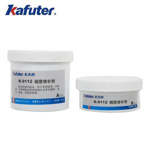 Клей для ремонта нержавеющей стали Kafuter K-9112, эпоксидная смола AB для заделки трещин, 500 г/упаковка, срок годности 24 месяца - Product Image 2