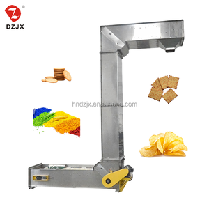 Nouvel élévateur <span class=keywords><strong>à</strong></span> godets portable DZJX en acier inoxydable résistant au feu pour usage en restaurant, pour le calcaire, la farine, les flocons d'avoine, les <span class=keywords><strong>céréales</strong></span>, le maïs soufflé - Product Image 2
