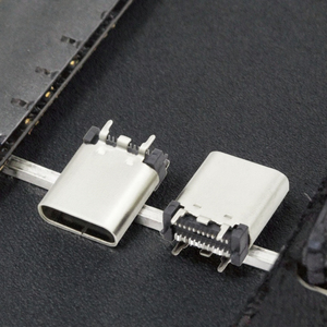 Conector USB Tipo C de Acero Inoxidable SUS304, Corriente Nominal de 5A, Adaptador SMT Vertical Conveniente con Fácil Instalación - Product Image 4