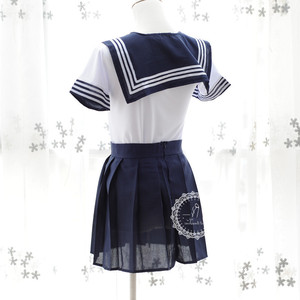 Produits Lemon Temptation : ensembles d'uniformes scolaires de style japonais et coréen, uniformes pour étudiantes, uniformes JK, costumes de marin - Product Image 3