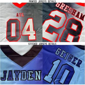 เสื้อฟุตบอลคอวีแบบไล่เฉดสีสั่งทำพิเศษ ระบายเหงื่อได้ดี สำหรับผู้ใหญ่และเยาวชน ไซส์ S-7XL เสื้อซ้อมกีฬาแบบยูนิเซ็กซ์ - Product Image 4