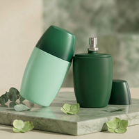 Flacon de parfum en verre de luxe élégant et moderne de 90 ml avec bouchon en plastique Anding