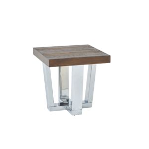 DB Laredo Brown <b>Side</b> Table for <b>Living</b> <b>Room</b> Furniture - Product Image 5