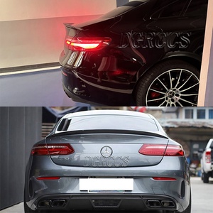 DGRCCS E-Class W238 C238 2Door Coupe AMG Style Carbon Fiber UV Paint Polished <b>Rear</b> <b>Spoiler</b> Trunk Wing - Product Image 5