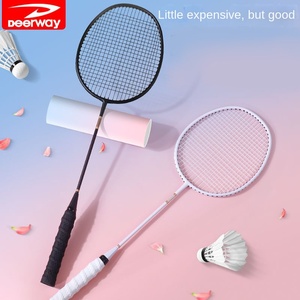 Ensemble de <span class=keywords><strong>raquettes</strong></span> de badminton ultra-légères et durables pour adultes, kit d'entraînement prêt pour les matchs, volants inclus, directement de l'usine - Product Image 2