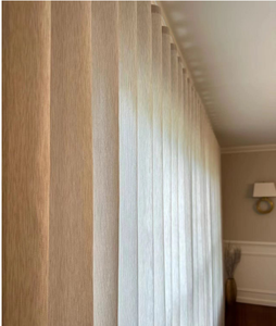 Tende oscuranti elettriche di lusso finestre Jacquard per il soggiorno camera da letto oscurando tende trasparenti - Product Image 6