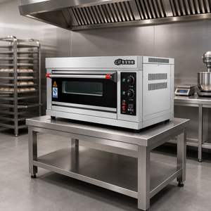 <span class=keywords><strong>Four</strong></span> électrique commercial 1 plateau 1 compartiment 4,6 kW pour la cuisson du pain, des gâteaux et des pizzas en boulangerie - Product Image 1