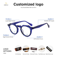 Monturas Ópticas de Acetato Premium - Material Mazzucchelli de Diseño Italiano, Ecológicas y Amigables con la Piel