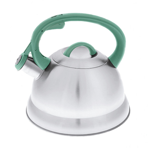 Color rosa encapsulado Fondo Cocina de Inducción usar agua de cocina de Metal OEM tetera Wistling hervidor de agua - Product Image 4