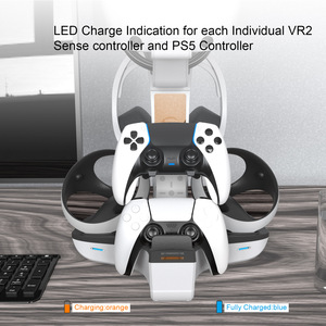 Base de Carga con Iluminación RGB JYS-P5156 para Controles PS5 <span class=keywords><strong>VR2</strong></span>, Soporte de Carga con Pantalla para Controles PS5 <span class=keywords><strong>VR2</strong></span> - Product Image 3