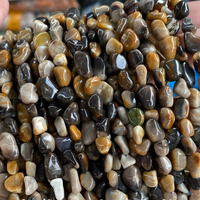 Perles en vrac d'Unakite irrégulières en forme de pépites 6*8mm, pierres brutes de forme libre, 15 pouces, vente en gros à prix réduit
