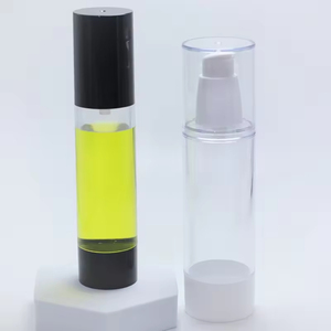 ขวดอลูมิเนียมบรรจุภัณฑ์เครื่องสำอางแบบปั๊มสุญญากาศ ขนาด 10 มล. 15 มล. 20 มล. 30 มล. 50 มล. 80 มล. 100 มล. 120 มล. สีเงินหรูหรา - Product Image 4