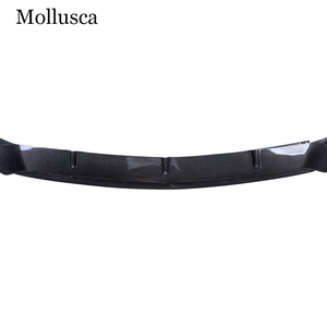 Kit d'accessoires de lèvre avant en fibre de carbone style 4DR pour Mercedes Classe C W205 2015-2021 - Product Image 4