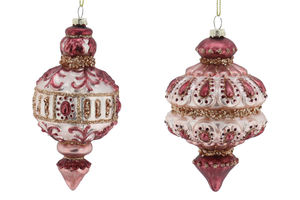 Gepersonaliseerde Handgeschilderde Geblazen Glas Kalebas Ornamenten Kerstambachten Kerstboom Decoratie Feest Decoratie Speelgoed - Product Image 3