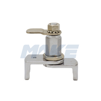 Serrure à came sans clé en alliage de zinc durable MK402-1, facile à installer, pour porte d'armoire de rangement, idéale pour les dortoirs étudiants