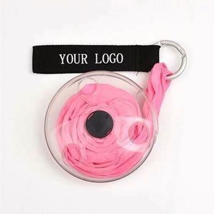Reusable <b>Shopping</b> Bag Fondable Gift Creative Multifunctional Foldable <b>Small</b> Disc Grocery Bag Cheap Pvc Bag - Product Image 3