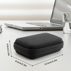 Étui de transport YINKE pour <span class=keywords><strong>Samsung</strong></span> <span class=keywords><strong>T7</strong></span>/<span class=keywords><strong>T7</strong></span> Shield/<span class=keywords><strong>Touch</strong></span> SSD portable 1 To 2 To 500 Go, coque de protection portable en EVA pour le transport et le stockage - Product Image 6