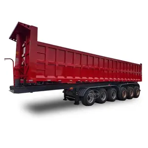 3 Axle Dumper Tipper Semi Trailer Tipper Trailer Tractor Container Tipper Trailer 40