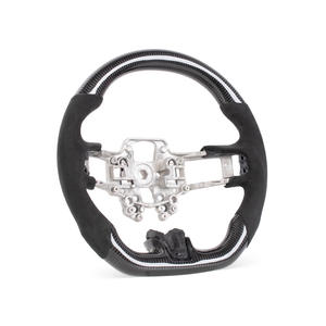 Personnalisation personnalisé<span class=keywords><strong>e</strong></span> noir Alcantara 2018 <span class=keywords><strong>Mustang</strong></span> volant pour <span class=keywords><strong>Mustang</strong></span> <span class=keywords><strong>Gt</strong></span> volant en fibre de carbone 2018 - Product Image 2