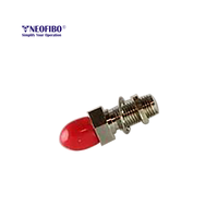 NEOFIBO SMA905 Adaptateur fibre optique Connecteur de cordon de raccordement fibre optique et adaptateur fibre optique