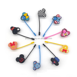 Tapa <span class=keywords><strong>de</strong></span> Paja Personalizada con Diseño <span class=keywords><strong>de</strong></span> <span class=keywords><strong>Mickey</strong></span> <span class=keywords><strong>Mouse</strong></span>, Decoración <span class=keywords><strong>de</strong></span> PVC Suave para Pajitas, Cubiertas Decorativas para Pajitas, Tapones Personalizados para Pajitas - Product Image 1
