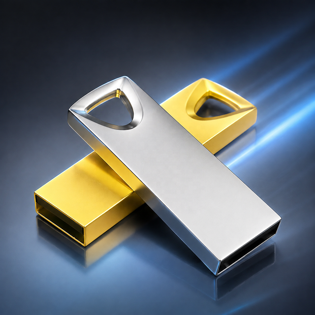 High Quality Metal USB Flash Drive 16GB with Scratch-resistant Design for Business Gifts, Office Data Storage and Promotions