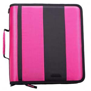 Carpeta de 3 Anillos con Cremallera, Duradera, con Certificación BSCI, Almacenamiento Resistente para Organizar Documentos, Muestra Gratuita - Product Image 1