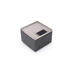 Cajas de Piso Empotradas de Doble Alimentación y Datos con Puertos RJ45 y Enchufes Estadounidenses, Caja de Gestión de Cables - Product Image 3