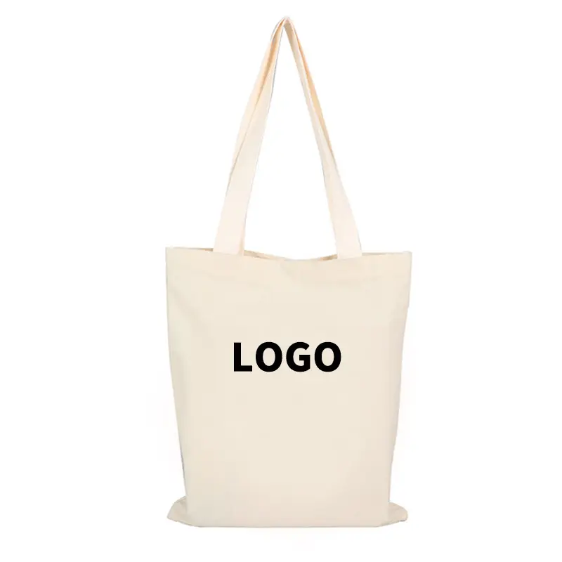 Design personalizado logotipo reciclado em branco lona algodão saco reutilizável mercearia sacolas para compras