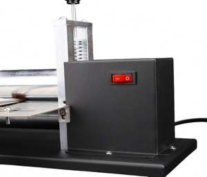 Máquina Manual Yunqingtech de 220V con Velocidad Ajustable para Pegado de Correas de Cuero, Plegado de Correas de Reloj, Zapatos y Cinturones de Cuero - Product Image 5